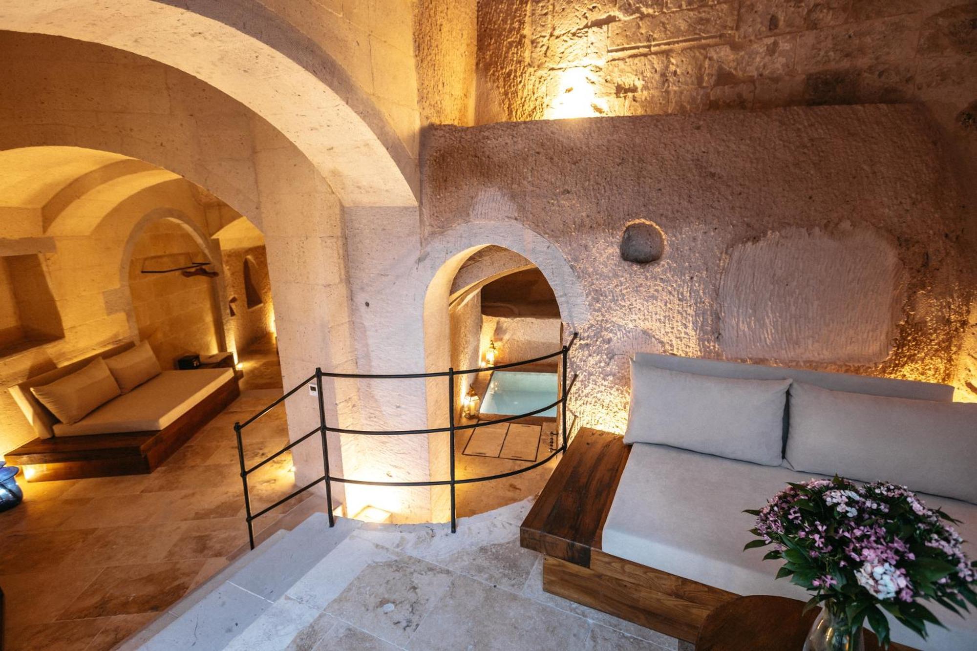Millstone Cave Suites Hotel Üçhisar Exterior foto